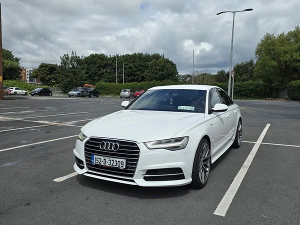 Audi A6 Saloon, Diesel, 2015, White
