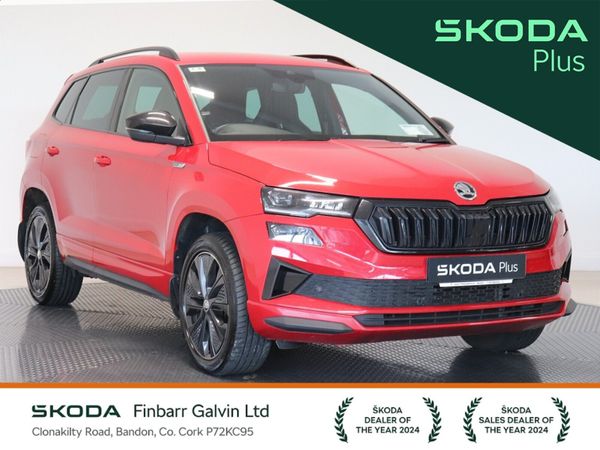 Skoda Karoq Estate/Jeep, Diesel, 2022, Red
