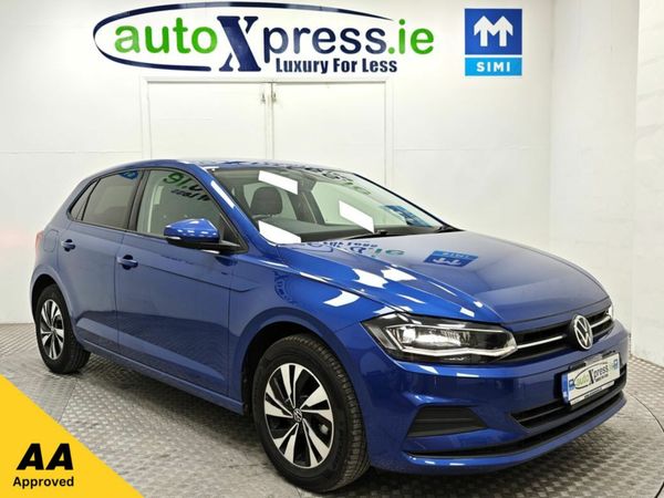 Volkswagen Polo Hatchback, Petrol, 2021, Blue
