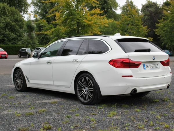 BMW 5-Series Estate, Diesel, 2018, White