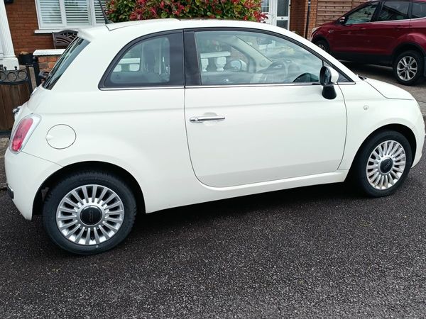 Fiat 500 Hatchback, Petrol, 2012, White
