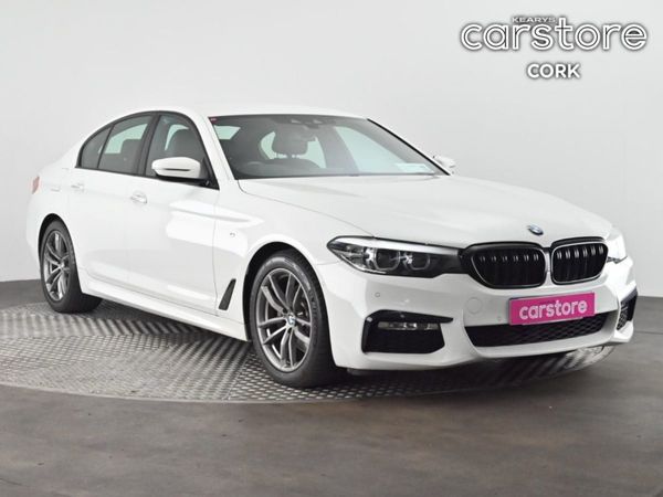 BMW 5-Series Saloon, Diesel, 2018, White