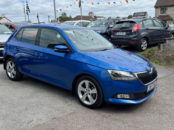 Skoda Fabia Hatchback, Petrol, 2019, Blue