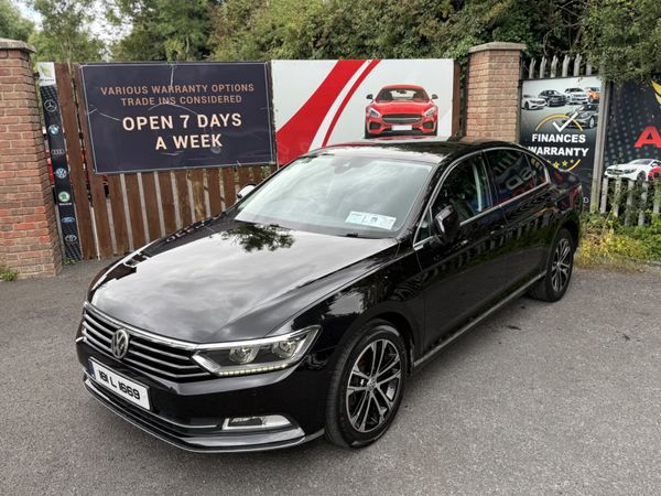 Volkswagen Passat Saloon, Diesel, 2018, Black