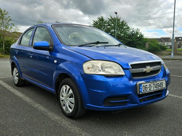 Chevrolet Aveo Saloon, Petrol, 2006, Blue
