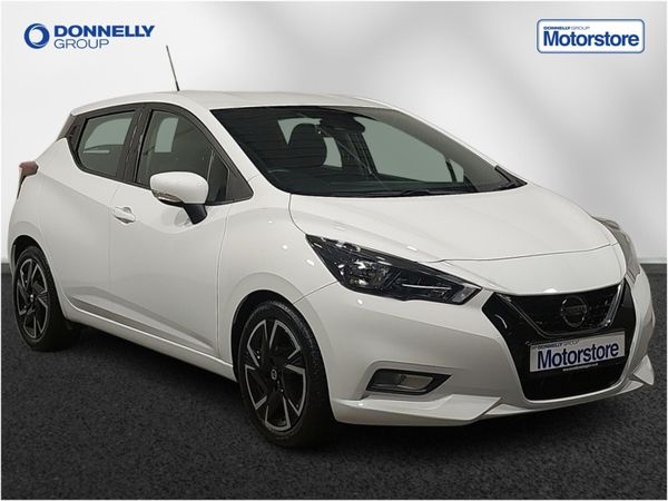 Nissan Micra Hatchback, Petrol, 2021, White