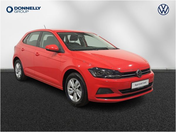 Volkswagen Polo Hatchback, Petrol, 2018, Red