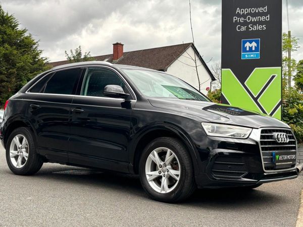 Audi Q3 SUV, Petrol, 2017, Black