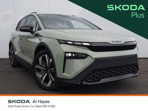 Skoda Elroq SUV, Electric, 2025, Green