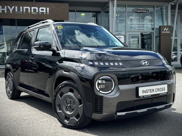 Hyundai INSTER SUV, Electric, 2025, Black