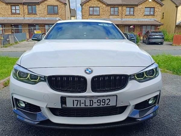 BMW 4-Series Coupe, Diesel, 2017, White