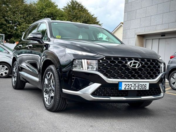 Hyundai Santa Fe SUV, Petrol Plug-in Hybrid, 2023, Black