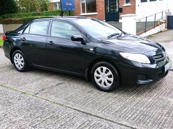 Toyota Corolla Saloon, Petrol, 2008, Black