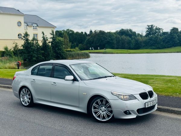 BMW 5-Series Saloon, Diesel, 2008, Silver