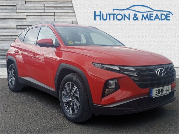Hyundai Tucson SUV, Petrol Hybrid, 2023, Red