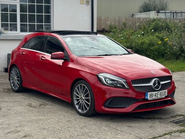 Mercedes-Benz A-Class Hatchback, Petrol, 2018, Red