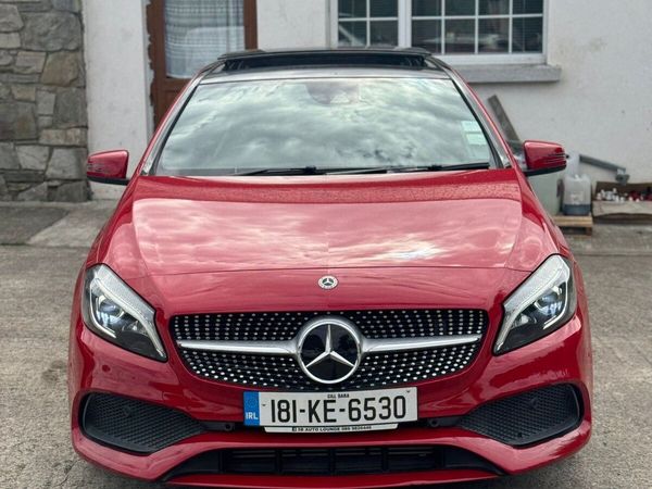 Mercedes-Benz A-Class Hatchback, Petrol, 2018, Red