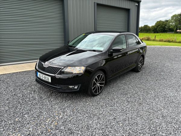 Skoda Rapid Saloon, Petrol, 2016, Black