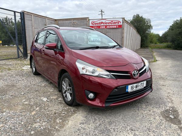 Toyota Verso MPV, Diesel, 2016, Red