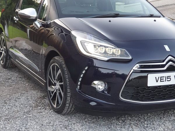 Citroen DS 3 Hatchback, Diesel, 2015, Blue