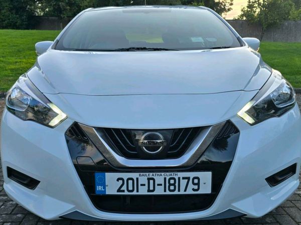 Nissan Micra Hatchback, Petrol, 2020, White