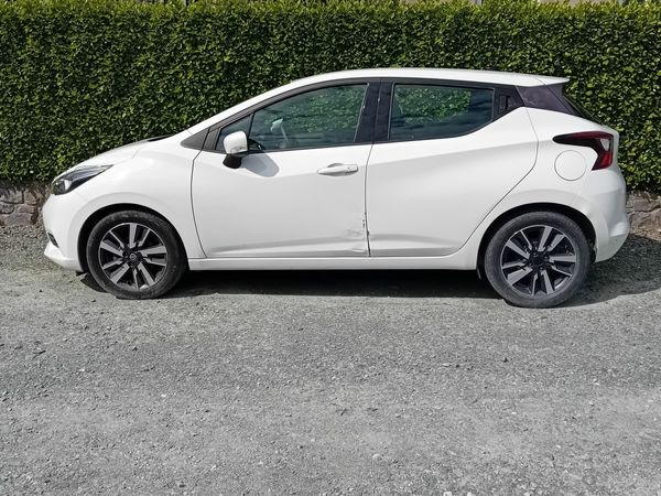 Nissan Micra Hatchback, Petrol, 2019, White