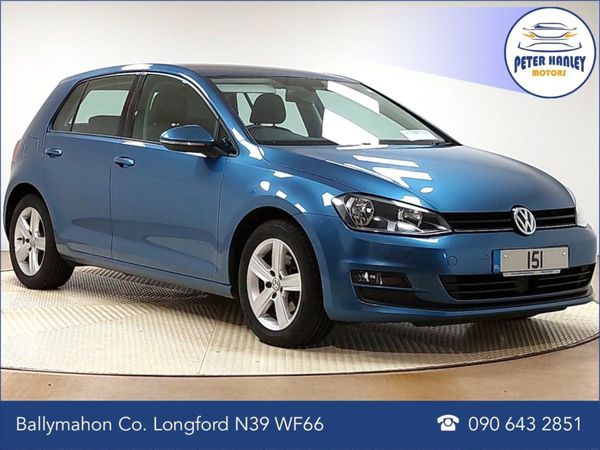 Volkswagen Golf Hatchback, Petrol, 2015, Blue