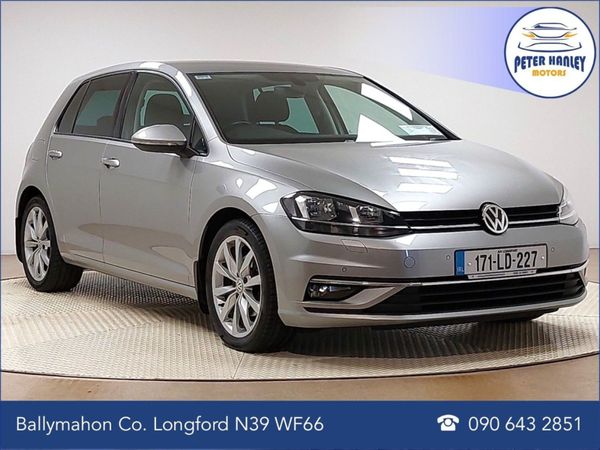 Volkswagen Golf Hatchback, Diesel, 2017, Silver
