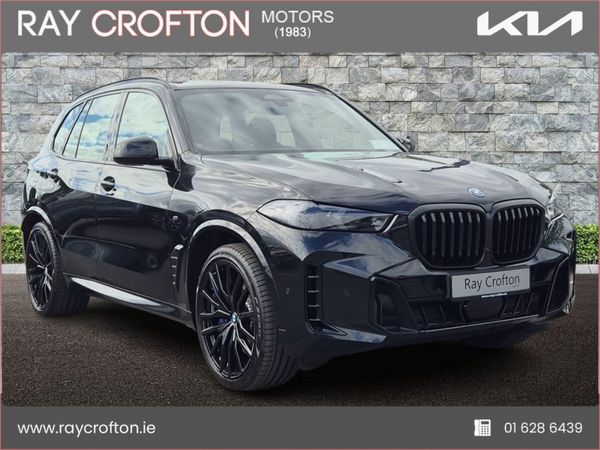BMW X5 SUV, Petrol Plug-in Hybrid, 2025, Black