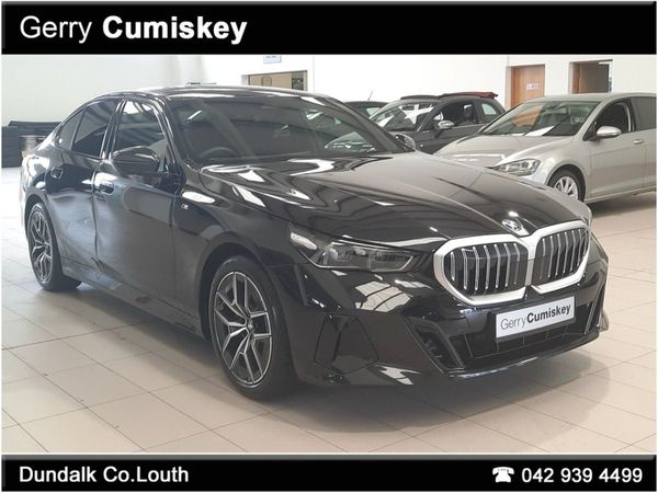 BMW 5-Series Saloon, Petrol Hybrid, 2025, Black