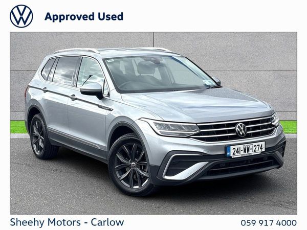 Volkswagen Tiguan Allspace SUV, Diesel, 2024, Silver