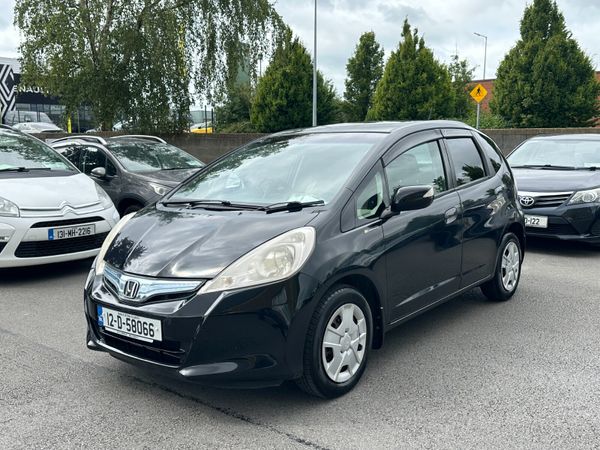 Honda Fit Hatchback, Petrol Hybrid, 2012, Black