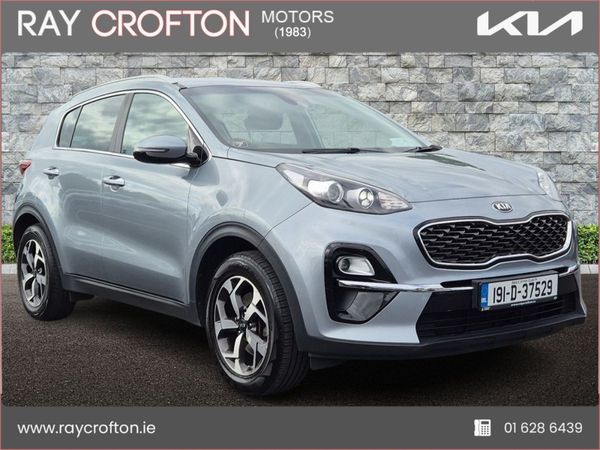 Kia Sportage SUV, Diesel, 2019, Grey
