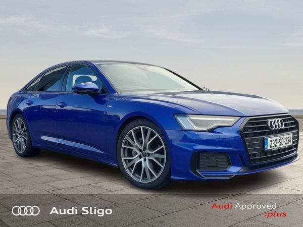 Audi A6 Saloon, Diesel, 2023, Blue