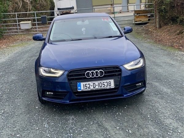 Audi A4 Saloon, Diesel, 2015, Blue