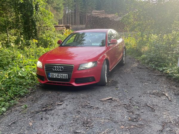 Audi A4 Saloon, Diesel, 2008, Red