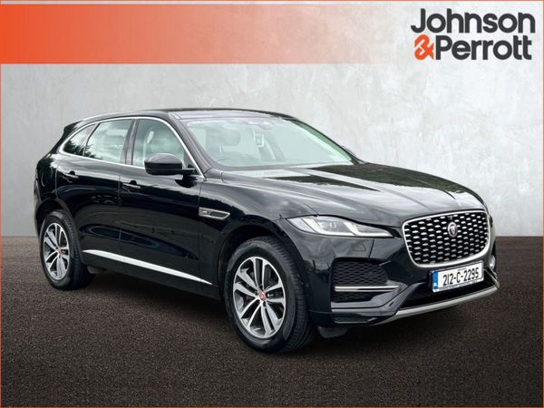 Jaguar F-Pace SUV, Petrol Plug-in Hybrid, 2021, Black