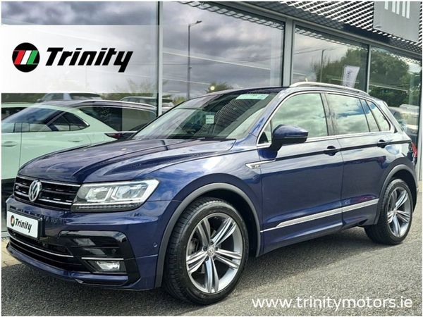 Volkswagen Tiguan SUV, Diesel, 2018, Blue