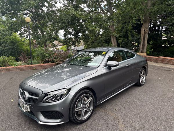 Mercedes-Benz C-Class Coupe, Diesel, 2017, Grey