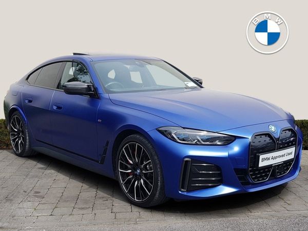 BMW i4 Coupe, Electric, 2024, Blue