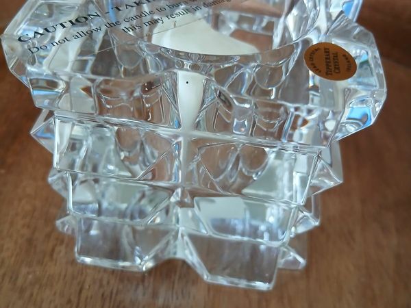 Tipperary Crystal T Lights x 2 for sale in Co. Dublin for €30 on DoneDeal