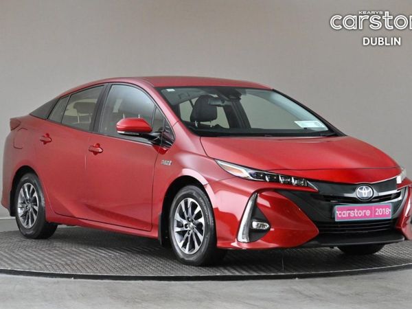 Toyota Prius Hatchback, Petrol Plug-in Hybrid, 2018, Red