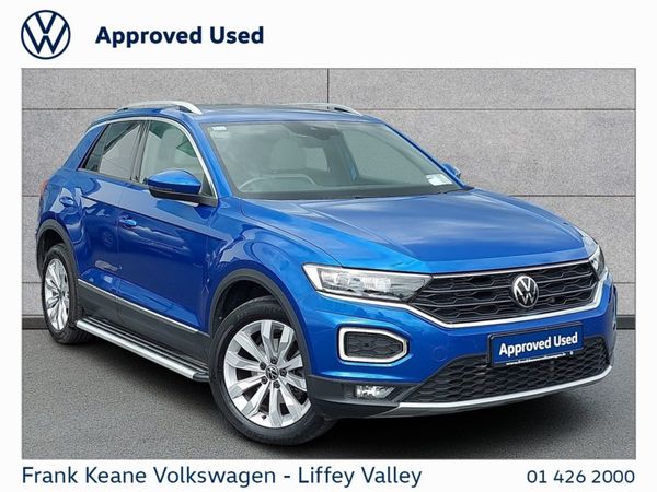 Volkswagen T-Roc SUV, Petrol, 2022, Blue