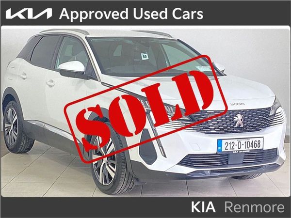 Peugeot 3008 MPV, Diesel, 2021, White