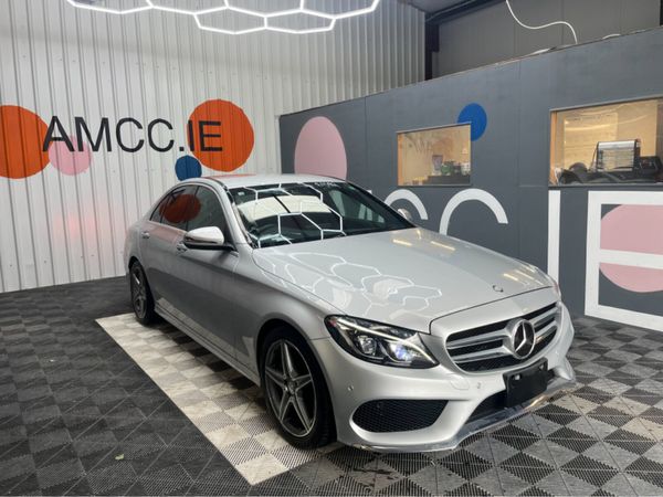 Mercedes-Benz C-Class Saloon, Petrol, 2016, Silver