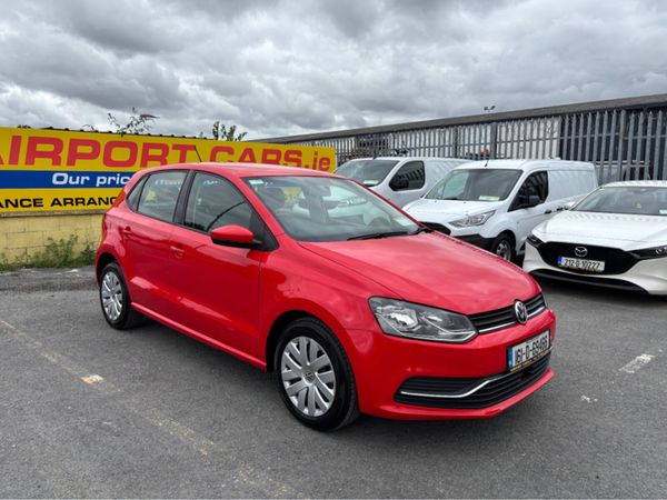 Volkswagen Polo Hatchback, Petrol, 2016, Red