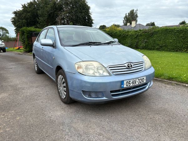 Toyota Corolla Saloon, Petrol, 2005, Blue