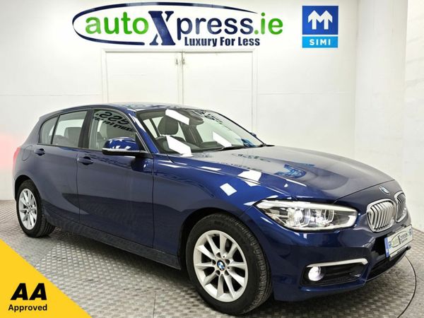 BMW 1-Series Hatchback, Diesel, 2017, Blue