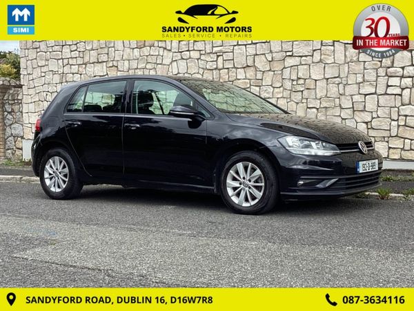 Volkswagen Golf Estate, Diesel, 2019, Black