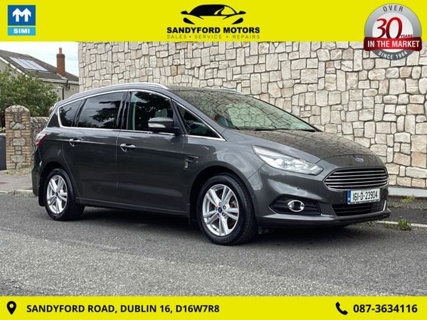 Ford S-Max MPV, Petrol, 2016, Grey